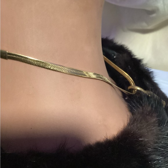 Authentic LV lock #302 and 18K Gold Titanium Stainless Steel Flat Chain … - Picture 6 of 7